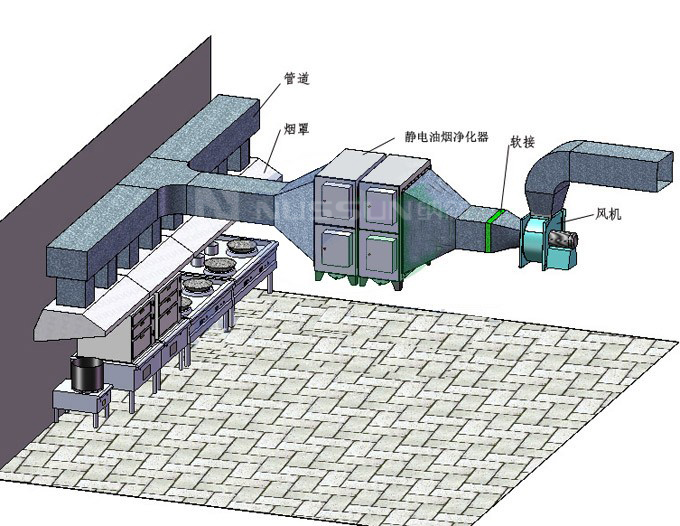 靜音型送風(fēng)機(jī)FV-25NS3C用于餐廳