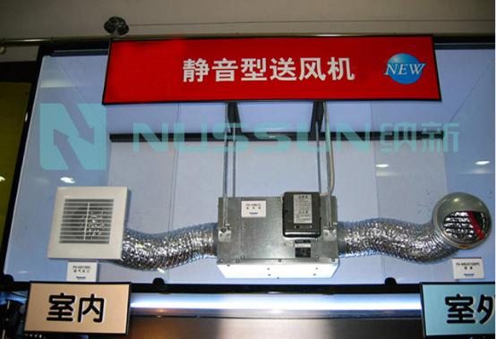 衛(wèi)生間排風(fēng)管道風(fēng)機(jī)安裝示意圖